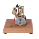 M16 1.6cc Mini Vertical Air-cooled Single-cylinder 4 Stroke Gasoline Hit Miss Complete Engine Model with Wooden Base