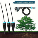 1 Set Garden Automatic Irrigation Device Horticulture Irrigation System with 10 Dripper Greenhouse Balcony Pot Plant Accessories Drip Irrigation Device