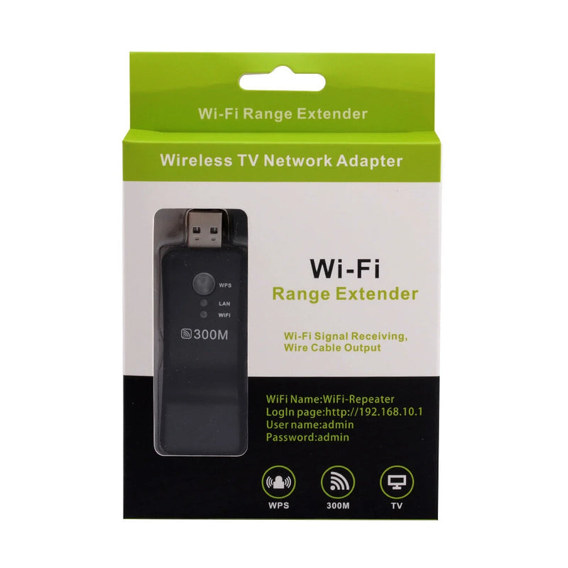 PIXLINK UE01 300Mbps USB WIFI Repeater Signal Extender WPS AP Mode Wireless Amplifier for Smart TV Network Adapter