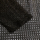 INCERUN Mens T-shirt Hollow Out Loose Fit Tee Fashion Casual Black T Shirt Summer Comfy Round Neck Long Sleeve Top