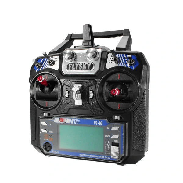 FlySky FS-i6 i6 2.4G 6CH AFHDS RC Radio Transmitter Without Receiver for FPV RC Drone Engineering Vehicle Boat Robot