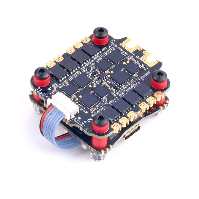 30.5x30.5mm Skystars F405 HD2 F4 Flight Controller OSD Blackbox KO50 50A BL_S 4in1 ESC 3-6S Stack for DIY Freestyle FPV RC Racing Drone