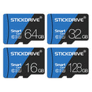 Stickdrive CLASS10 U3 U1 TF Memory Card 32G 64G 128G 256G High Speed Driving Recorder TF Card Camera Monitoring Card with SD Adapter