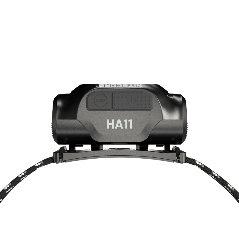 NITECORE HA11 240 Lumen Lightweight Headlamp Adjustable AA/14500 Battery Mini LED Headlight Flashlight Bike Headlamps