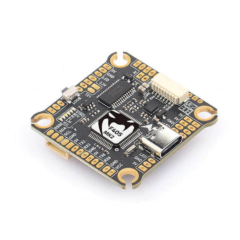 30mm*30mm MAMBA F405 MK2 V2 Flight Controller & F55 BLS ESC Stack for RC FPV Racing Drones