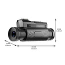 IPRee D12 4K Colorful Infrared Night Vision Device 64 Million Day And Night Macro Reconnaissance Sight Monocular Handheld Camera