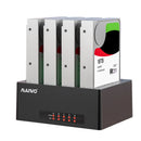 MAIWO K3084U3S 4-Bay Hard Drive Docking Station SATA to USB3.0 HDD Docking for 2.5/3.5 inch HDD/SSD Station External SATA Drive Box