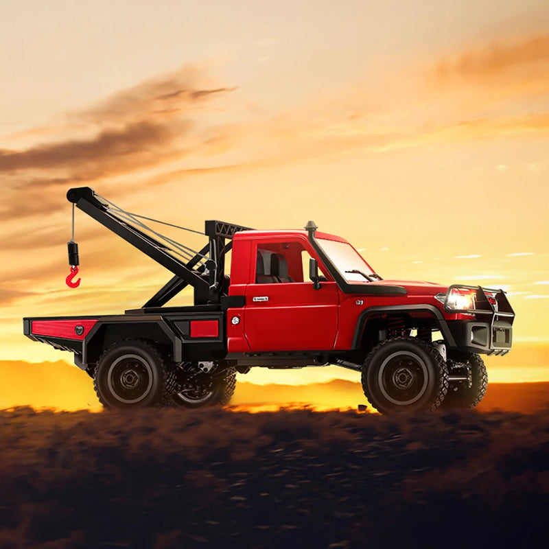 MNRC MN82T 1/12 2.4G 4WD RC Car for TOYOTA LC79 Rock Crawler RTR LED Light Climbing Off-Road Truck Vehicles Models Toys