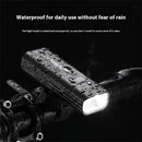 BENGGUO 400/600/800LM Smart Light Vibration Sensing Bicycle Headlight Aluminum Alloy Waterproof Type-C Charging Bike Front Light for Outdoor MTB Cycling