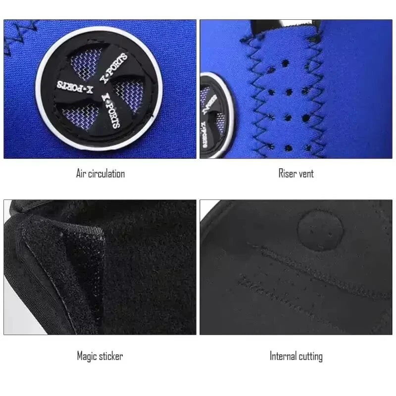 XANES Winter Cycling Mask Warm Velvet Windproof Sports Scarf Headwear Outdoor Running Climbing Snowboard Skiing Motorcycle Bike Mask