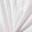 INCERUN Mens Raw Edge High-Low Hem T-Shirt Solid Color Wide Half Sleeve V-neck Tshirt Casual Top for Male S-5XL