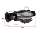 Night Vision Monocular 4-32X Zoom Infrared Telescope Digital Night Vision Scope with 1.5" TFT Screen for Hunting Wildlife Observation Camping Camera