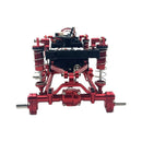 Upgraded Metal Front and Rear Door Bridge Set For WPL C14 C24 C34 C44 C54 C64 C74 C74-1 B14 B24 RC Car Part Remote Control Car Vehicle Model