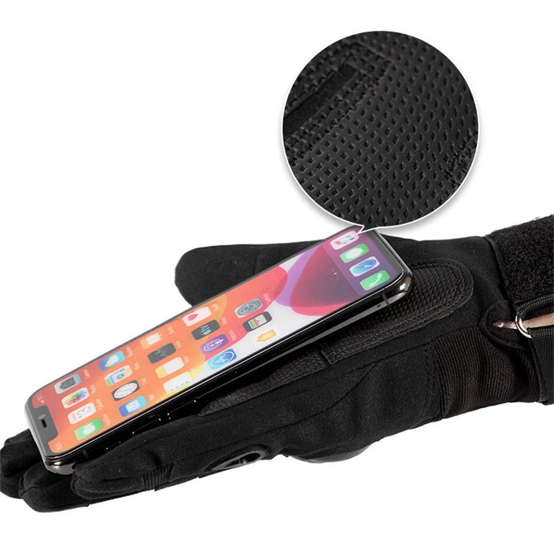 XANES 1 Pair Winter Warm Outdoor Sports Tactical Gloves Locomotive Military Fans Hobby Outdoor Tactical Gear for Climbing Riding Fishing