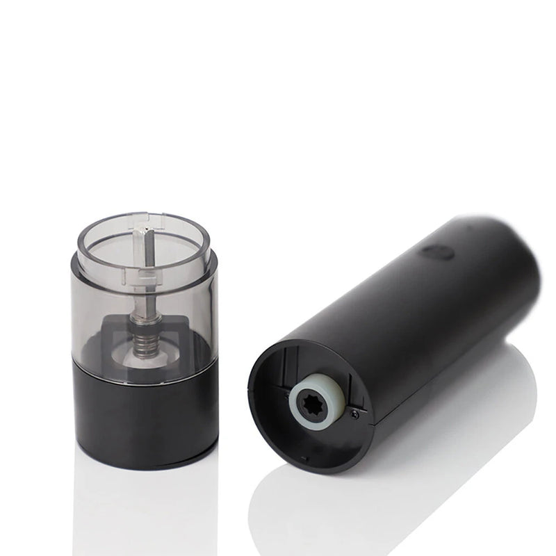 Electric Grinder USB Charging Electric Pepper Grinder Black Peppercorns Sea Salt Grinder Adjustable Coarseness Large Capacity Automatic Spice Grinder Kitchen Cooking Tool