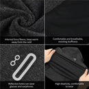 ROCKBROS Balaclava Bike Motorcycle Mask Warm Cycling Helmet Liner Caps Windproof Breathable Skiing Face Mask with Glasses Hole