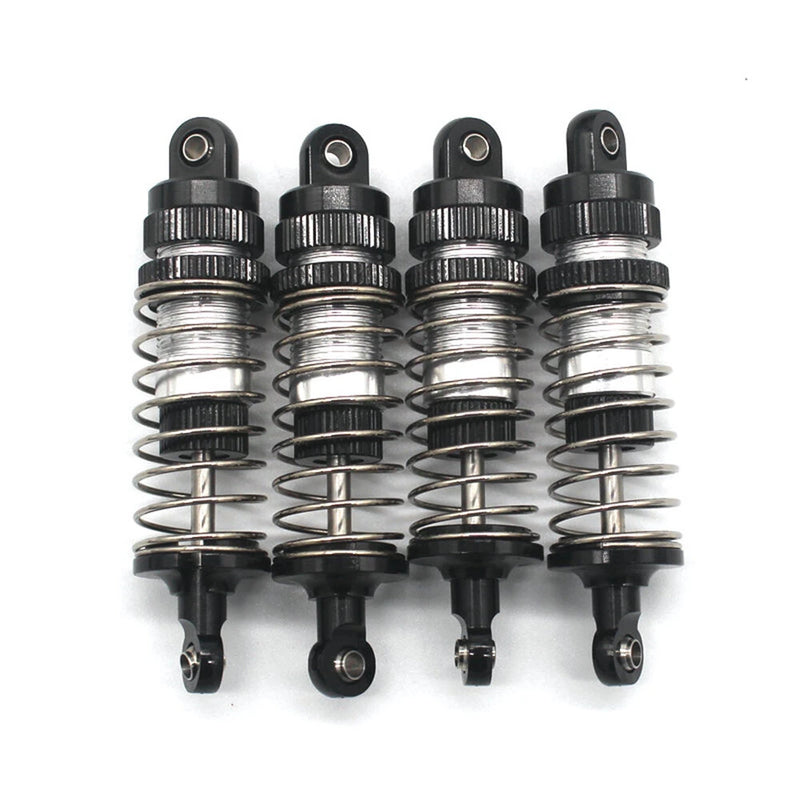 4PCS Upgraded Metal Parts Oil Filled Shock Absorbers Dampers for 1/14 ZD Racing MT16 Rlaarlo JIUSI MT14R PT14R RC Cars Vehicles Models Spare Accessories
