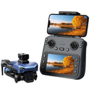 ZD102S GPS 5G WiFi FPV with 4.3inch LCD Screen Controller 720P HD Dual Camera Servo Gimbal 360 Obstacle Avoidance Brushless Foldable RC Drone Quadcopter RTF