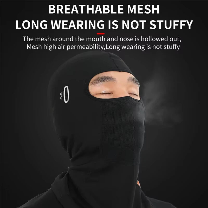 WEST BIKING Thermal Men's Hat Winter Cycling Protective Geasr Windproof Bike Helmet Liner Breathable Balaclava Face Mask Headwear for Skiing Skating Biking