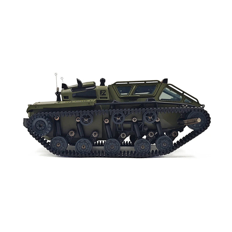 THE LINK G2067 RTR 1/16 2.4G RC Car Tank High Speed RIPSAW EV3-F4 Drift Tracked Off-Road Truck Full Proportional LED Light 360 Rotate Vehicles Models Toy