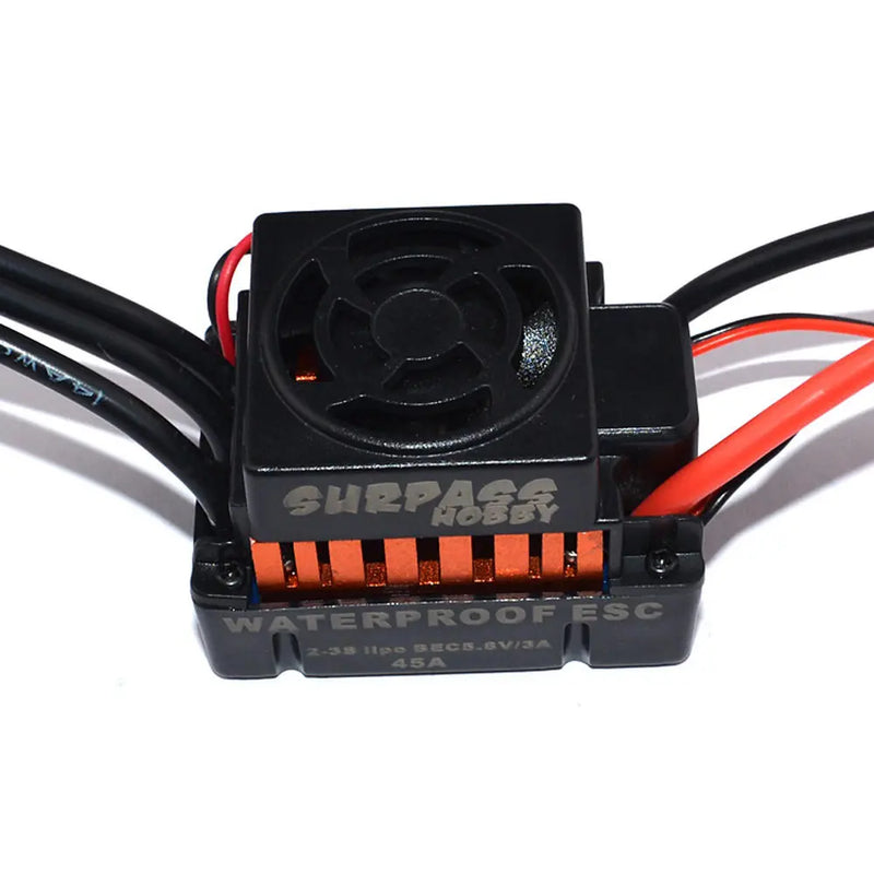 Surpass Hobby Waterproof F540 3000KV Brushless Motor +45A ESC For 1/10 Rc Car Parts