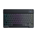 RGB bluetooth Keyboard and Mouse Kit for Phone Tablet Laptop Portable Rechargeable Keyboard Mouse Combo with Silent Click