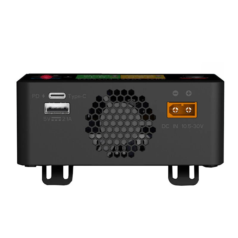 HOTA P6 DC 600W 15AX2 DC Dual Channel Smart Charger with Mobile Service Charging for Lipo LiIon NiMH Battery