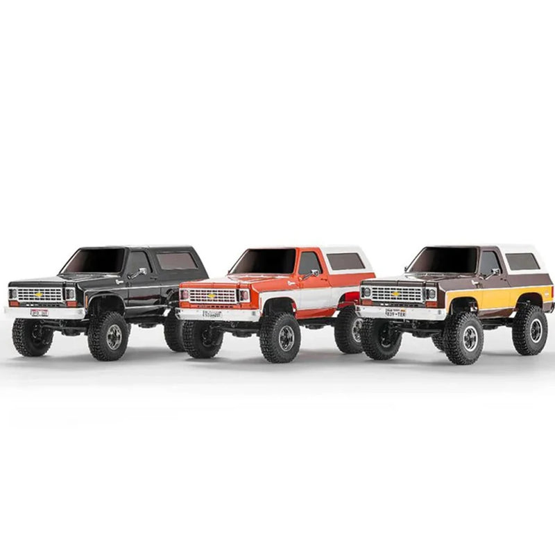 FMS FCX24 RTR for Chevrolet K5 Blazer 1/24 2.4G 4WD RC Car Mini Rock Crawler Off-Road Climbing Truck Vehicles LED Lights Models