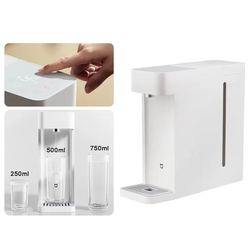 XIAOMI MIJIA Instant Hot Water Dispenser S1 40~99C Instant Heating and Drinking Ceramic Heating Office Desktop Electric Kettles
