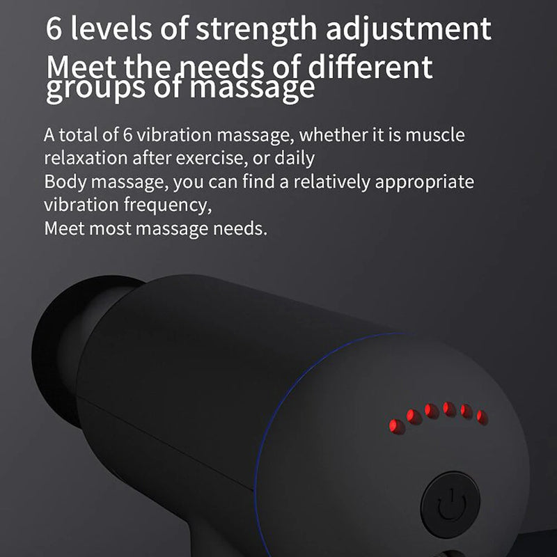 JM-03 32 Gear 24W Power Intelligent Chip 1300mAh Rechargeable Battery Relax Body Sport Muscle Massager Machine