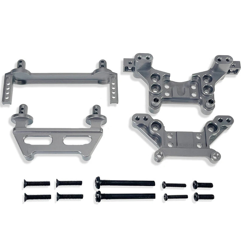 Metal Upgrade Accessories Car Body Pillars Shock Tower For MJX Hyper Go 1/16 16208 16209 16210 H16 H16BM RC Car Parts
