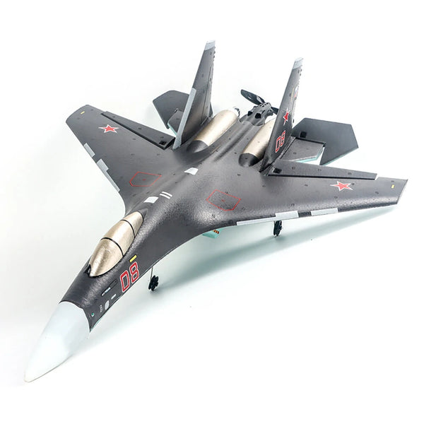 Upgraded QF009 SU-35 Fighter Brushless Version 375mm Wingspan 2.4GHz 4CH 3D/6D Switchable 6-Axis Gyro EPP RC Airplane Fixed Wing Glider RTF/ KIT+Motor