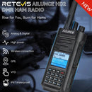 Retevis Ailunce HD2 10W Walkie Talkie DMR Radio UHF VHF Ham Radio IP67 Waterproof Long Range DMR Digital Radio bluetooth Function