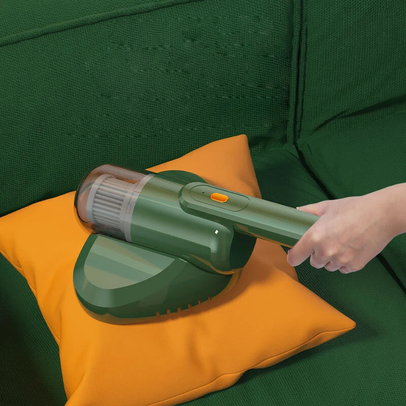 100,000 Pa Cordless Mite Remover UV Suction Machine Handheld Vacuum Cleaner Deep Clean Pet Dust Allergens