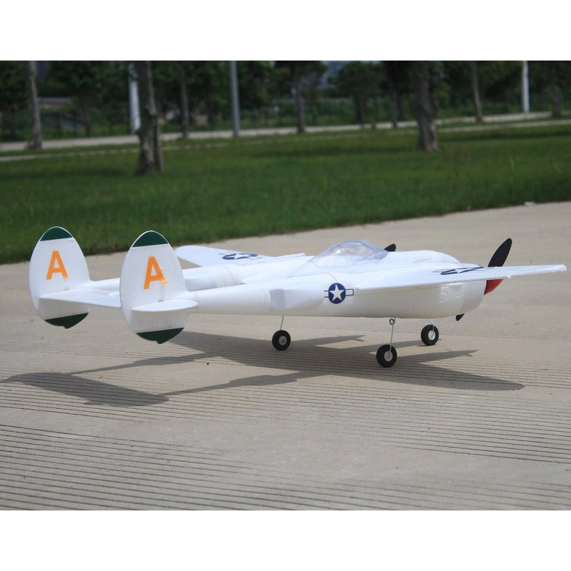 MD P38 1200mm Wingspan EPO RC Airplane Lockheed P-38 Lighting Zoom Aircraft Fixed Wing KIT/PNP