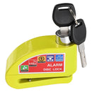 Smart Bicycle Disc Brake Lock 110dB Loud Alarm Anti-thief Protection Aluminum Alloy Waterproof Reminding Rope Lock for Bike Motorcycle