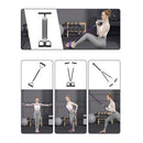 100 Pounds High Density Resistance Bands with 4 Tension Ropes Environmentally Friendly No Slip 42cm Suitable for All Ages No Electricity Required