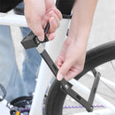 BENGGUO Mini Portable Bicycle Folding Lock Safety Anti-theft Waterproof Alloy Lock for MTB Motorcycle Electric Vehicle