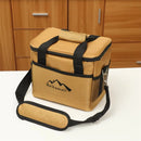 IPRee Outdoor Camping Large Capacity Picnic Aluminum Foil Insulated Box Handheld Cooler Fresh Box Crossbody Portable Picnic Lunch Bag