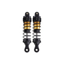 2PCS Upgraded Metal Shock Absorber Oil Damper for Wltoys 144001-02 144010 124007 124008 124016 124018 124019 MJX 14301 14302 16207 16208 16209 16210 RC Car Vehicles Model Parts
