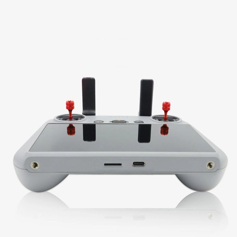 CQT RC / RC 2 Remote Control Joystick Sticks Rocker Thumb Aluminum Alloy 4Pcs for DJI Mini 3 / Mini 4 PRO / Air 3 Screen Controller