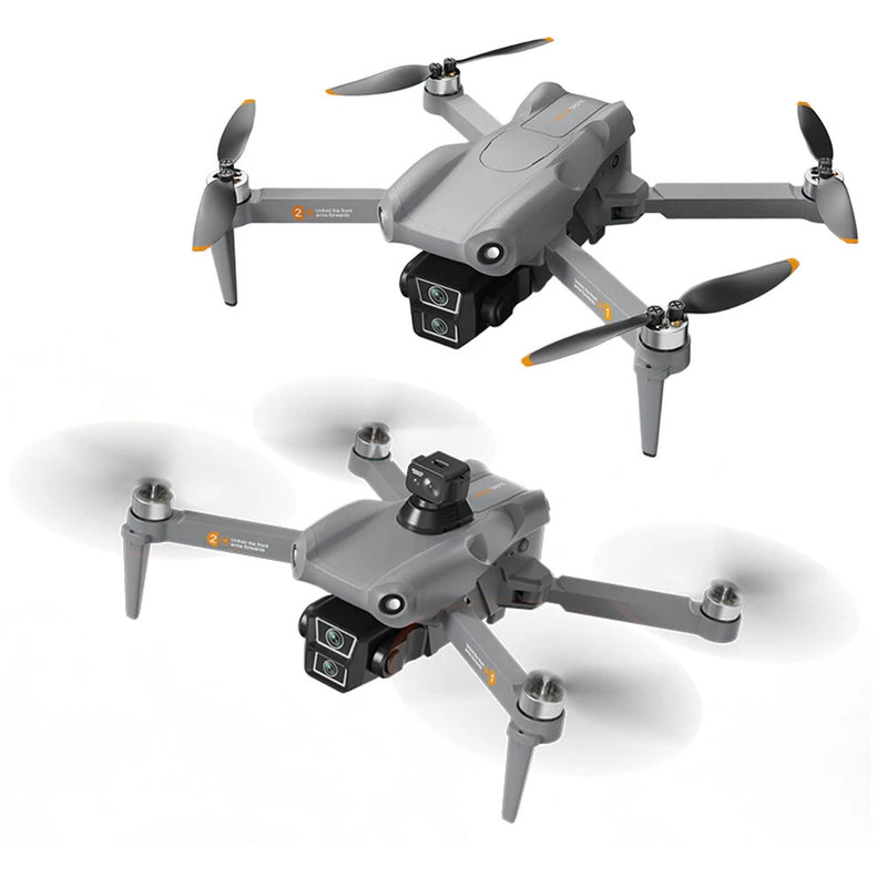 LYZRC L300 Ultra GPS 5G Digital FPV with 5.9inch Touchable LCD Screen Controller 4K HD Dual Camera Servo Gimbal 360 Obstacle Avoidance Brushless Foldable RC Drone Quadcopter RTF