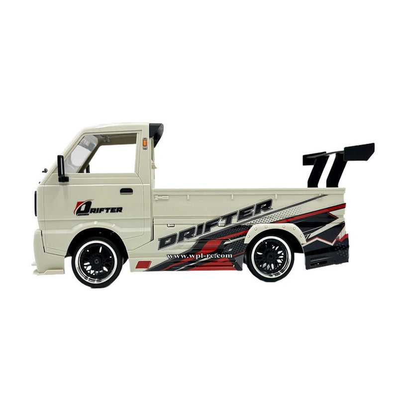 WPL D14S MINI 1/10 2.4G 4WD Full Scale Brushless On-Road Electric RC Car Truck Vehicle Models With Surround