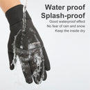 Winter Cycling Gloves Waterproof Outdoor Sports Running Motorcycle Touch Screen Unisex Non-slip Warm Full Finger Gloves