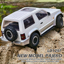 LDRC 1297 RTR Pajero 1/14 4WD RC Car LED Light Off-Road Truck Climbing Rock Crawler Full Proportional Vehicles Models Remote Control Toys