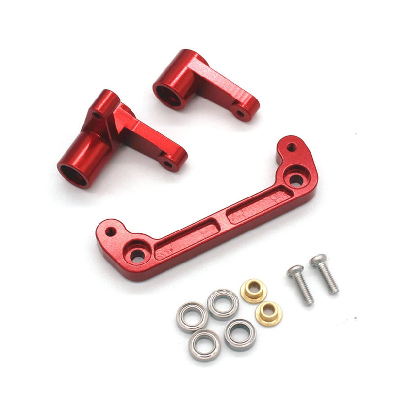 Upgraded Metal Parts Steering Components for 1/14 ZD Racing MT16 BX12 X12S JIUSI PT14R MT14R RC Cars Vehicles Models Spare Accessories