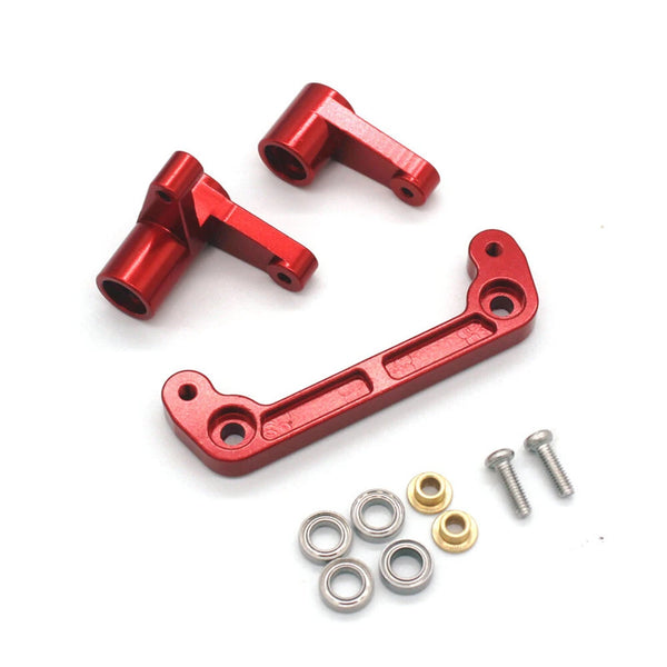 Upgraded Metal Parts Steering Components for 1/14 ZD Racing MT16 BX12 X12S JIUSI PT14R MT14R RC Cars Vehicles Models Spare Accessories