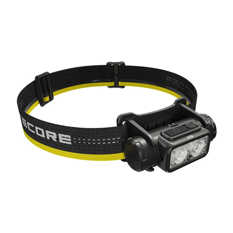 NITECORE NU53 1800lm High Lumen LED Headlamp 8 x NiteLab UHE LEDs Rechargeable Lightweight Waterproof Head Lamp Built-in 6000mAh Battery Headlight