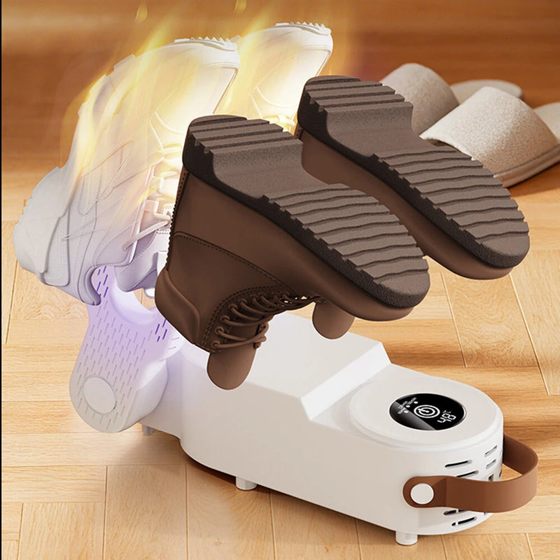 Tevorex Retractable Shoe Dryer Household Folding Timing Shoe Dryer Smart Touch Screen Automatic Hot Air To Remove Odor Shoe Drye