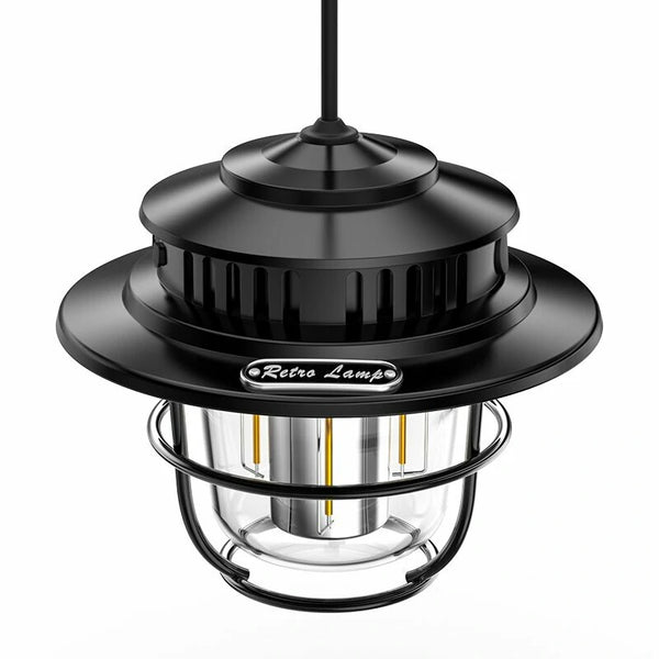 Multifunctional Outdoor Camping LED Retro Camping Searchlight Handle Hook Portable Tent Camping Light